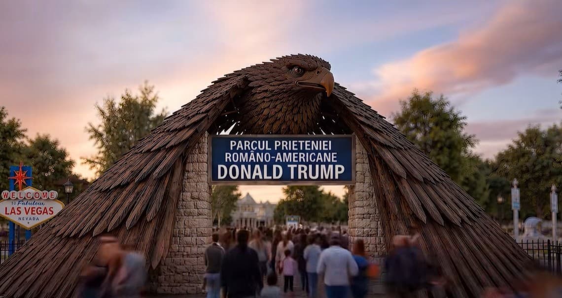 Primarul Sectorului 4 Daniel Băluţă prezintă conceptul Parcului Prieteniei Româno-Americane „Donald Trump” - FOTO, VIDEO
