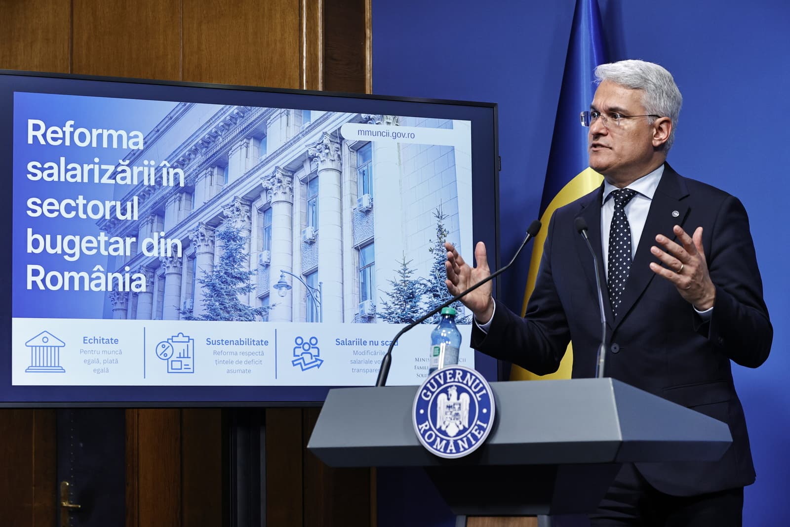 Dragoş Pîslaru: Demnitarii nu pot să fie beneficiarii celor mai mari creşteri salariale nete, în timp ce pentru alte categorii de angajaţi creşterile sunt limitate sau inexistente, din cauza spaţiului bugetar disponibil