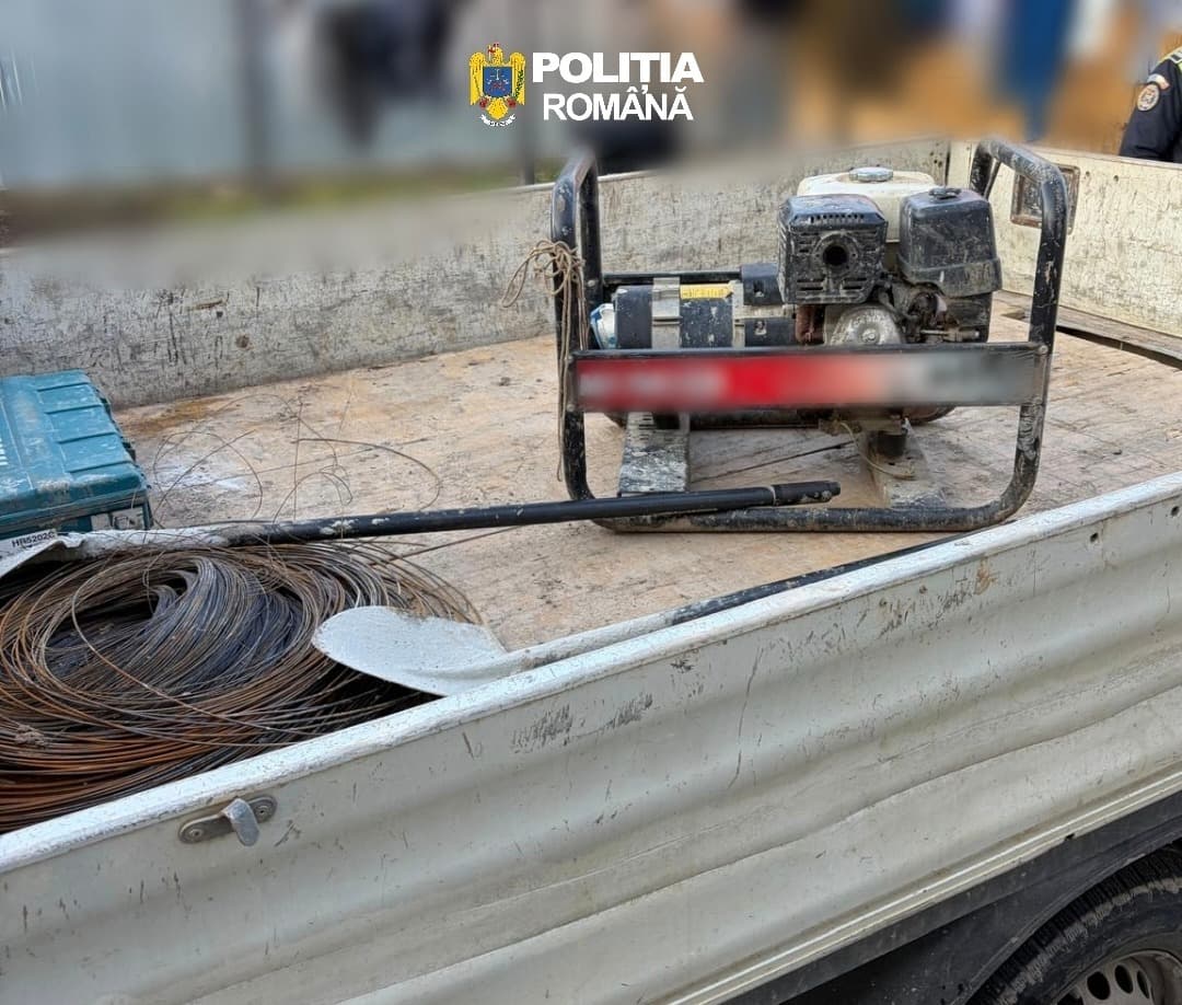 Suspiciune de furt pe şantierul de reabilitare a liniei de cale ferată, pe tronsonul Cluj-Napoca - Oradea - FOTO
