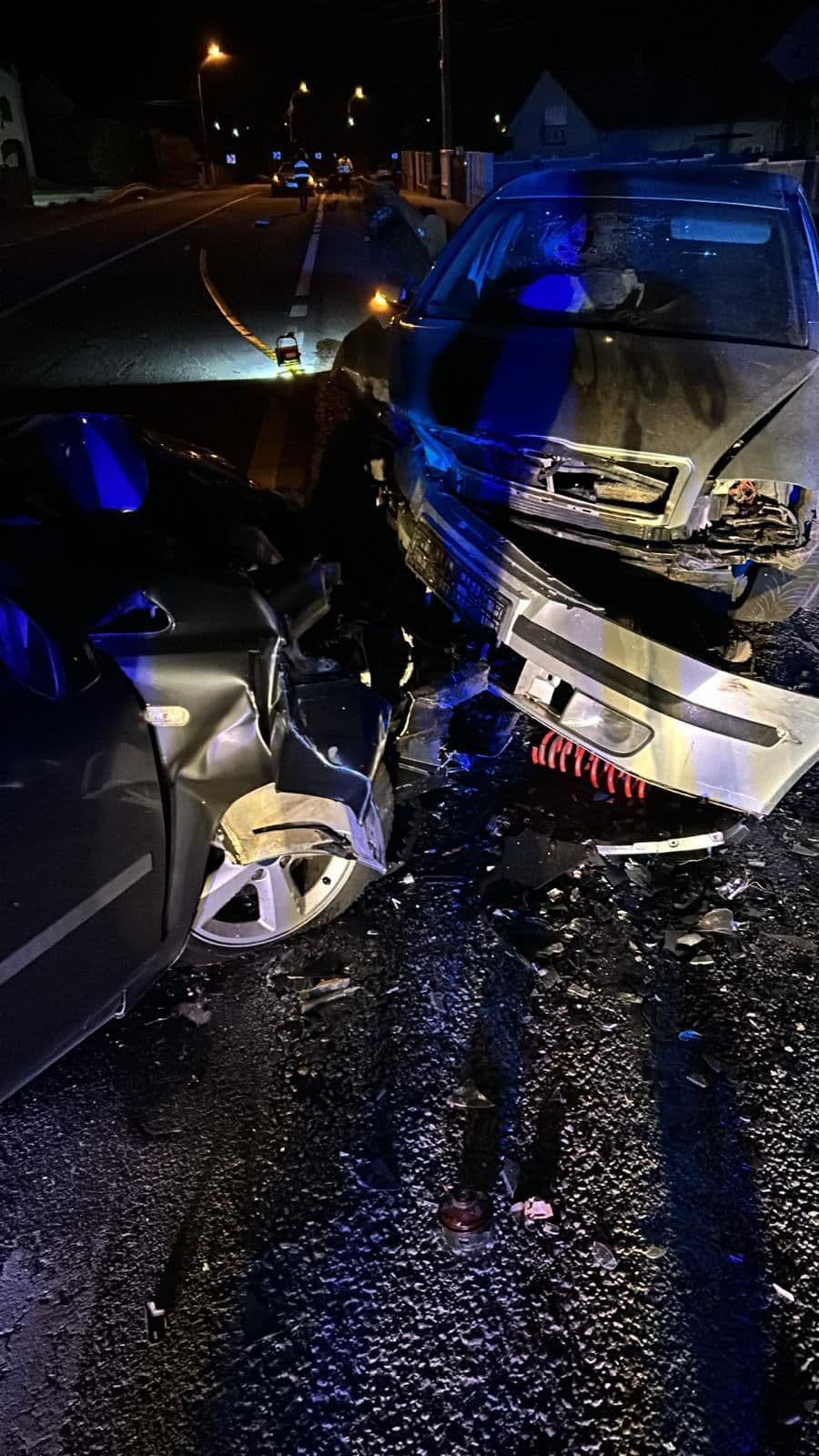 Cluj: Bărbat reţinut după ce, băut şi fără permis, a provocat un accident cu cinci victime