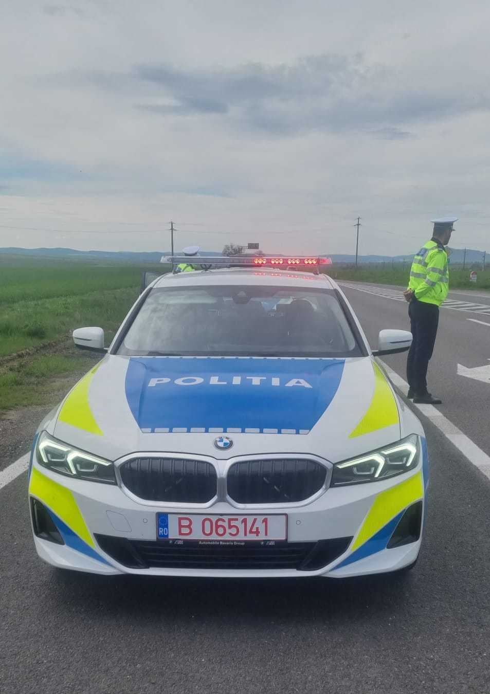 Sibiu: Băiat de opt ani, la spital după ce a fost lovit de un autoturism în timp ce traversa în zona trecerii pentru pietoni, la Mediaş