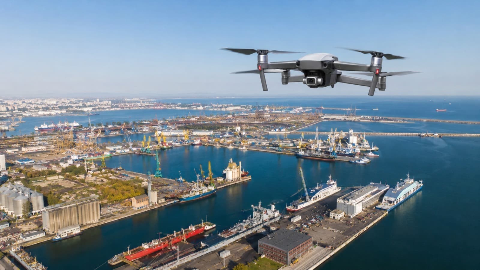UPDATE - O dronă a explodat în Portul Constanţa / MAI anunţă conferinţă depresă pe tema incidentului