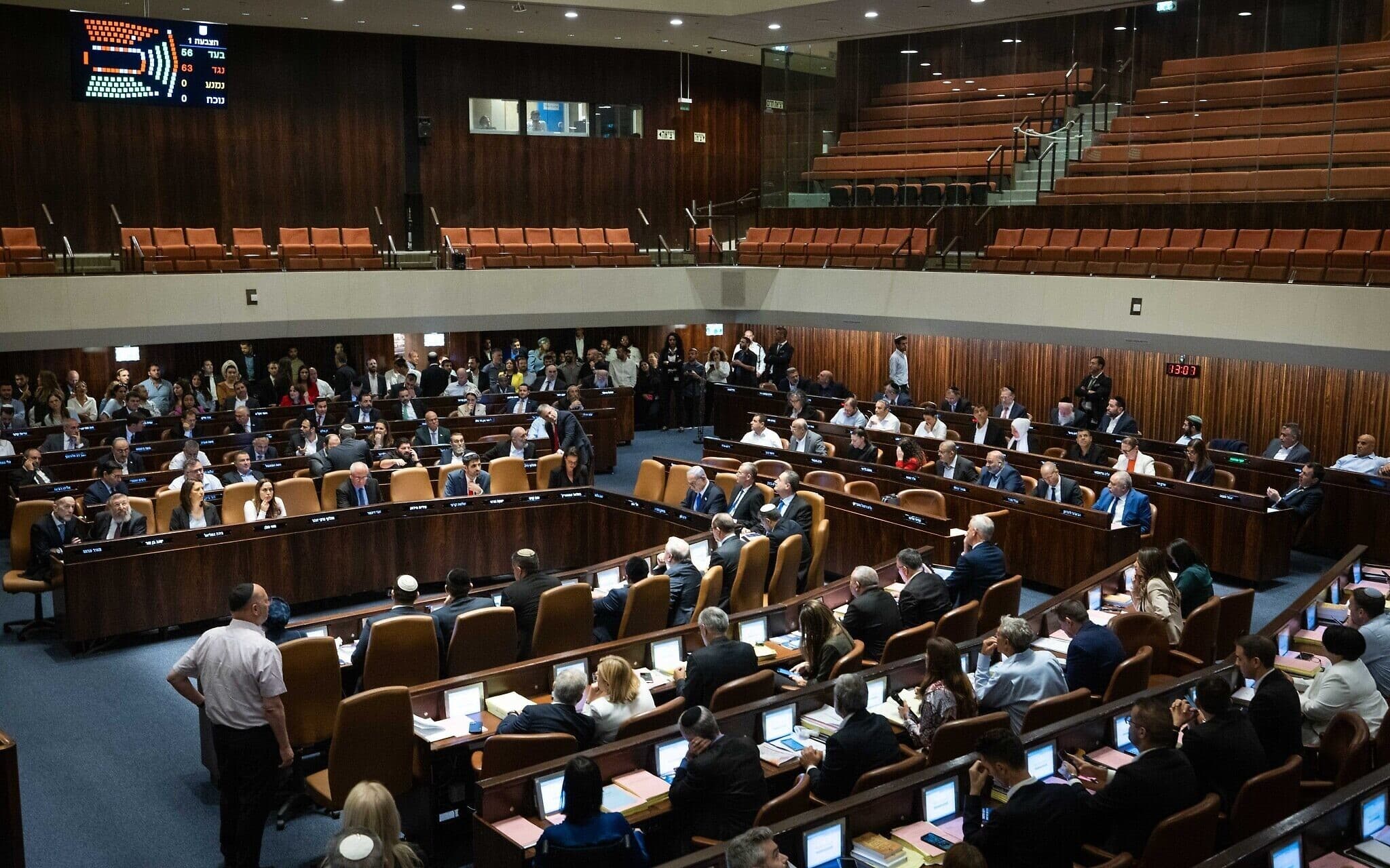 Majoritatea care susţine guvernul Netanyahu a depus un proiect de lege pentru dizolvarea Parlamentului în vederea organizării de alegeri anticipate