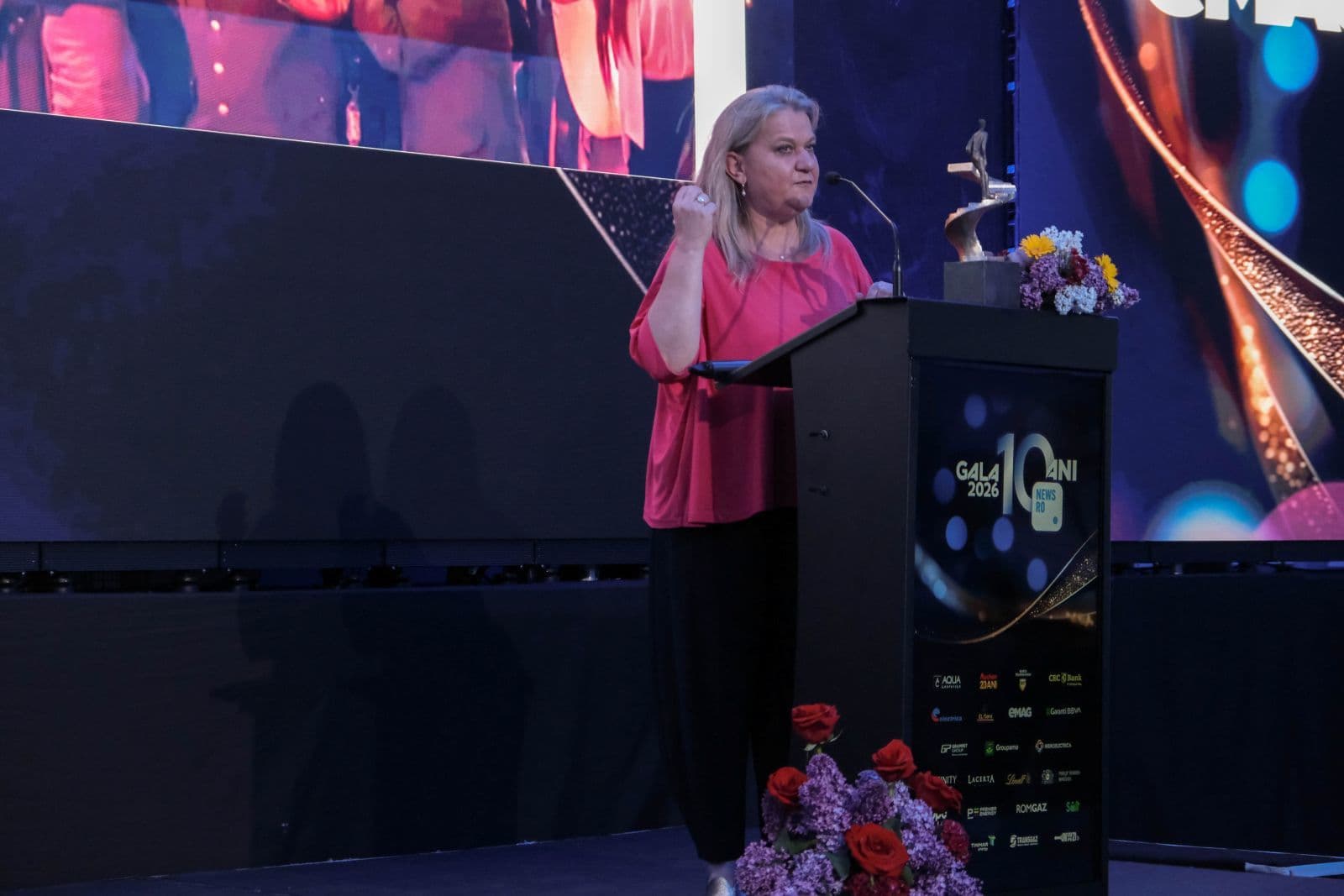 Producătoarea Ada Solomon, premiată la Gala News.ro: Sănătatea mintală a unui popor ţine şi de sănătatea culturii poporului respectiv / O societate mai sănătoasă este una în care educaţia, cultura şi sănătatea sunt puse pe acelaşi plan