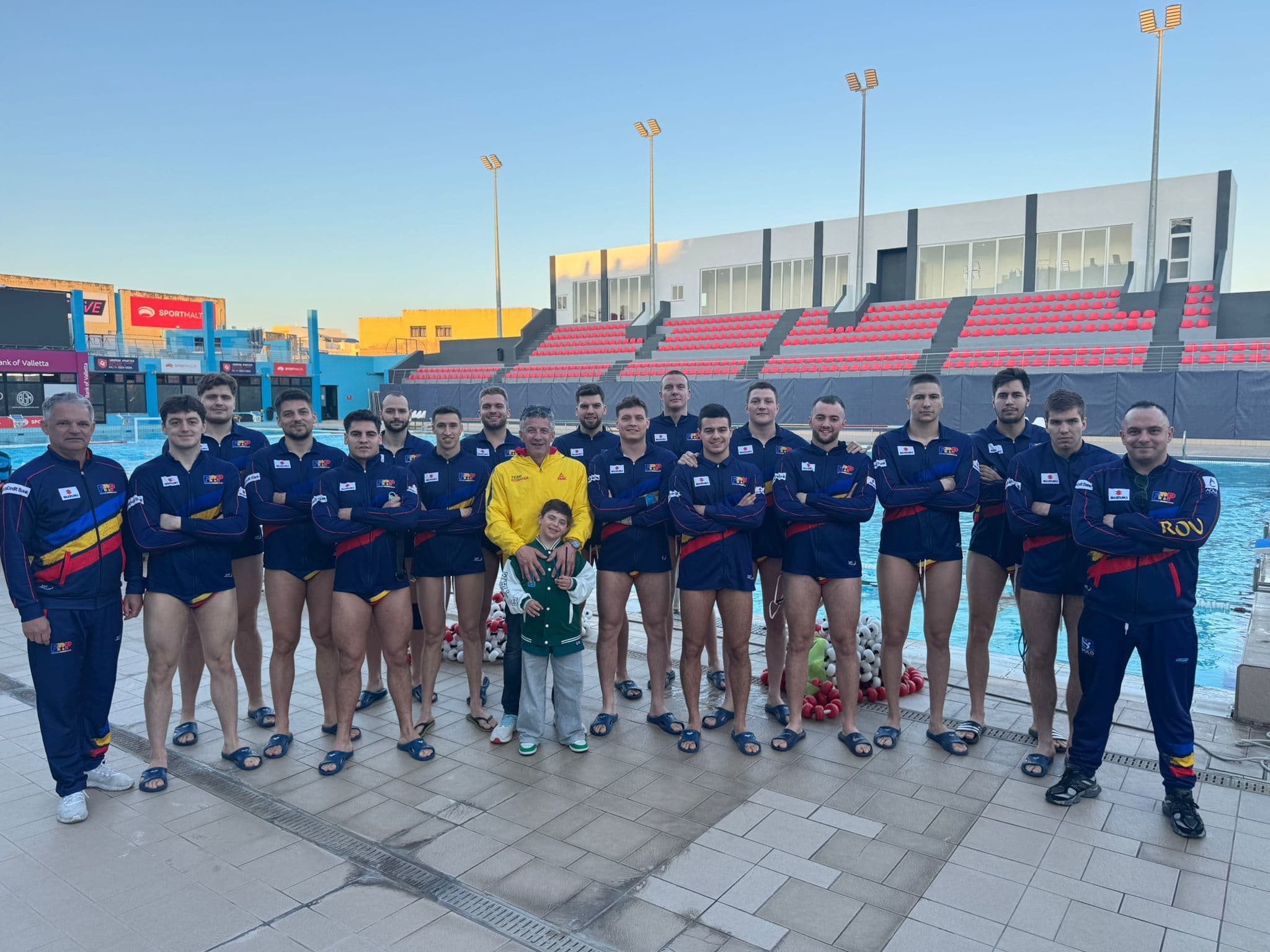 Polo: România a învins Slovacia, scor 14-9, la turneul preliminar al Cupei Mondiale – Divizia 2, găzduit de Malta