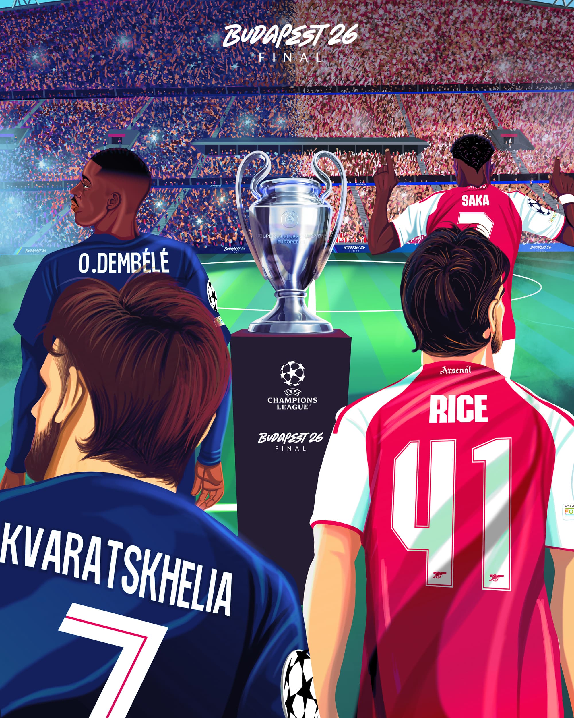 UPDATE - Meciul anului în competiţiile UEFA: PSG şi Arsenal îşi dispută trofeul Ligii Campionilor / Scenografii spectaculoase ale suporterilor / Scorul este în acest moment 1-1. Partida intră în prelungiri - VIDEO