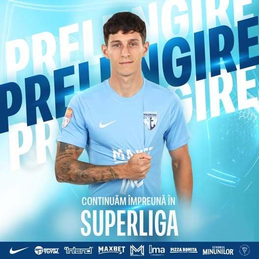 Superliga: Marvin Schieb şi-a prelungit contractul cu FC Voluntari