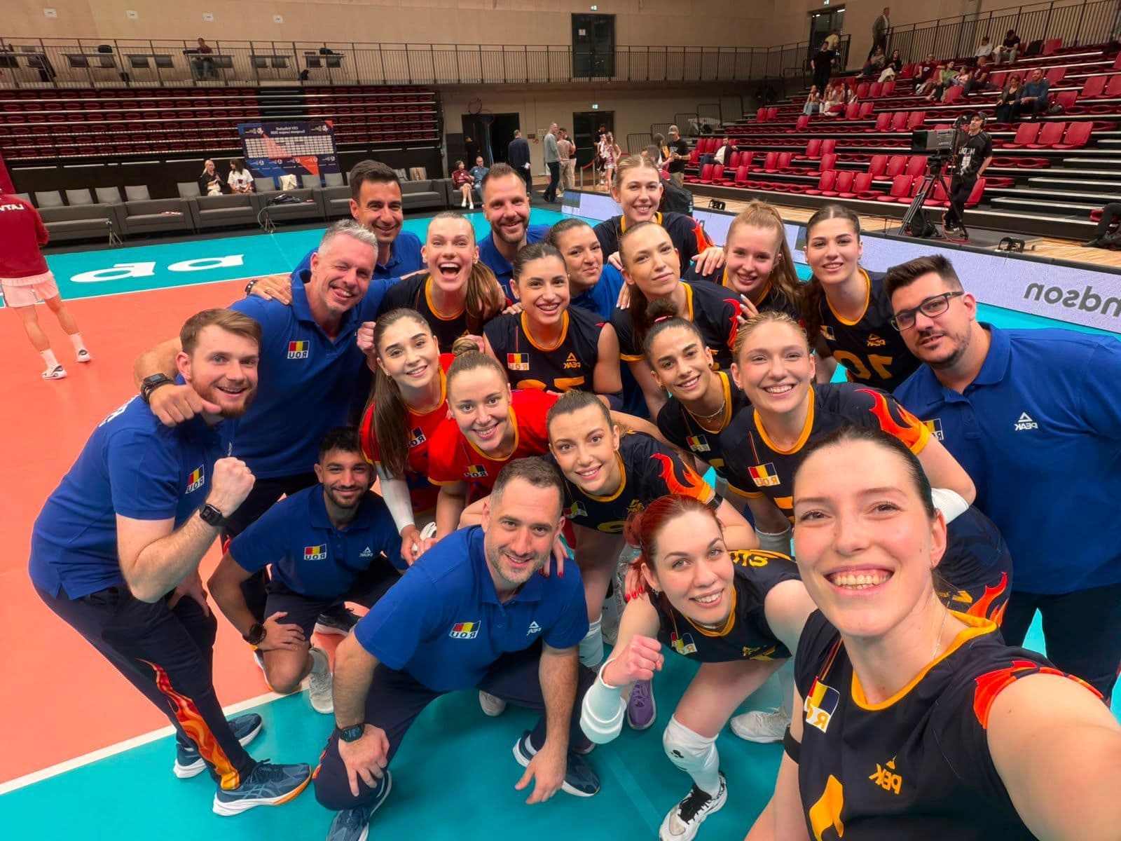 Volei feminin: România - Israel, scor 3-0, la turneul de la Riga, primul din European League 2026