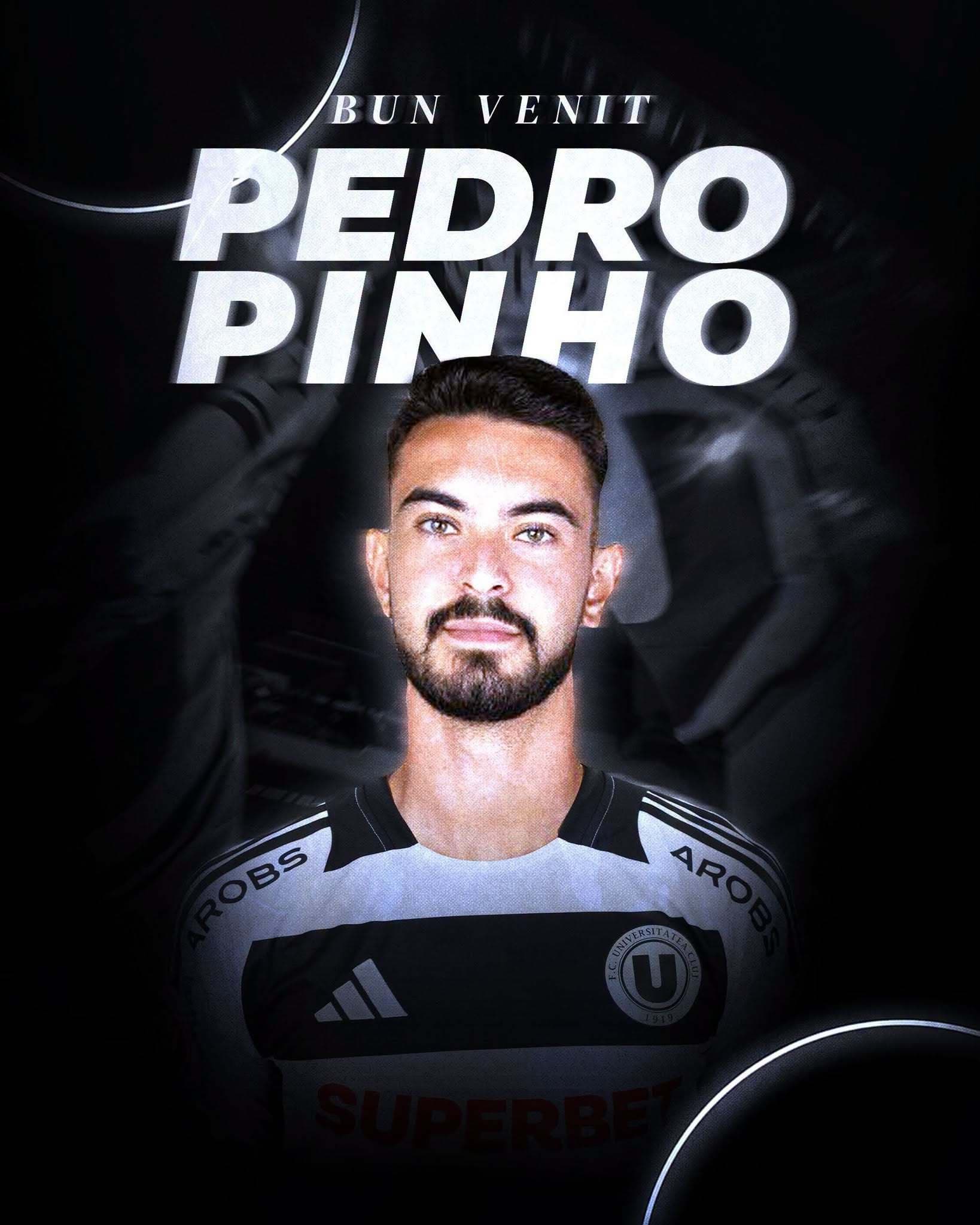 Superliga: Pedro Pinho este noul mijlocaş defensiv al echipei Universitatea Cluj