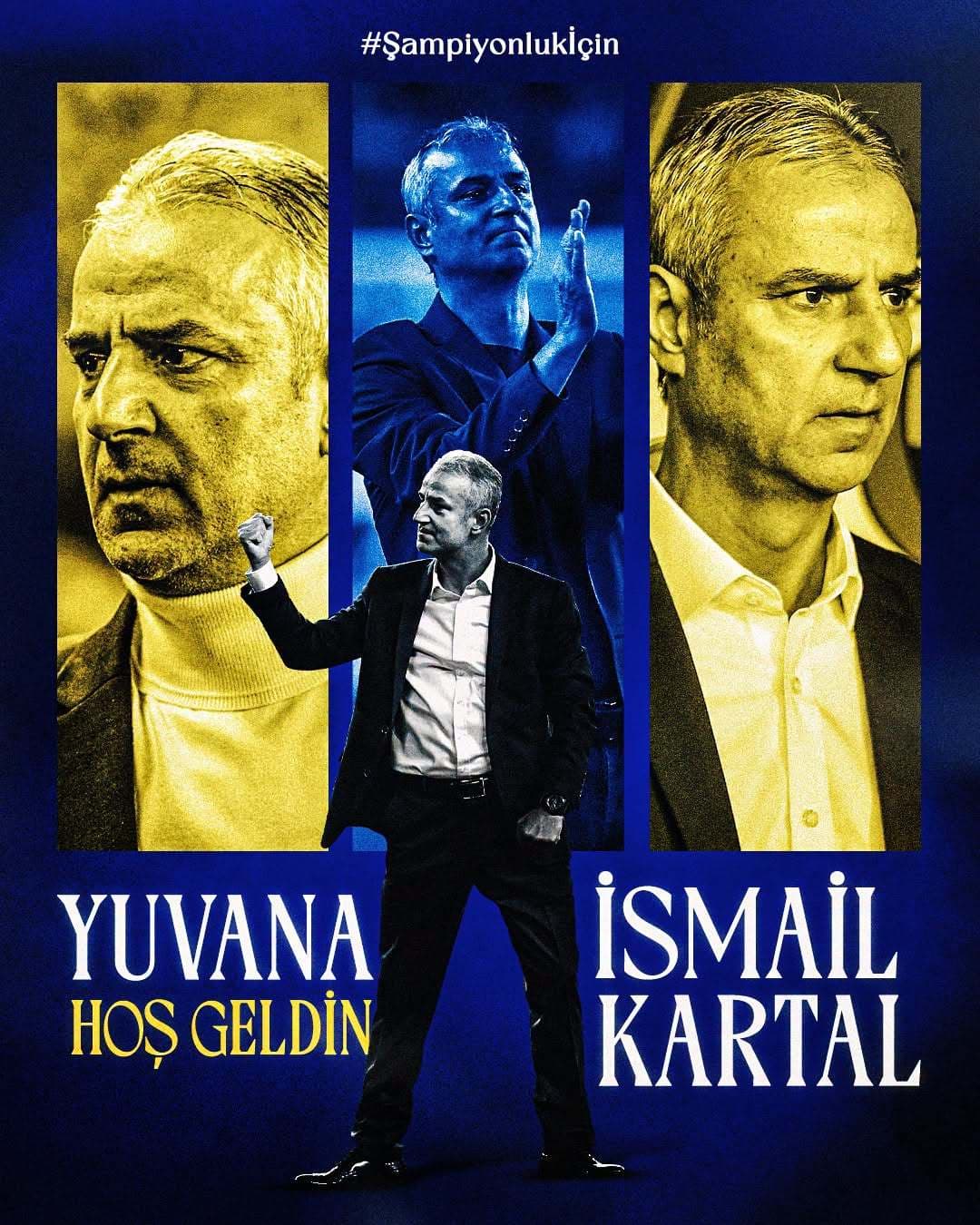 Ismail Kartal a revenit la conducerea echipei Fenerbahçe