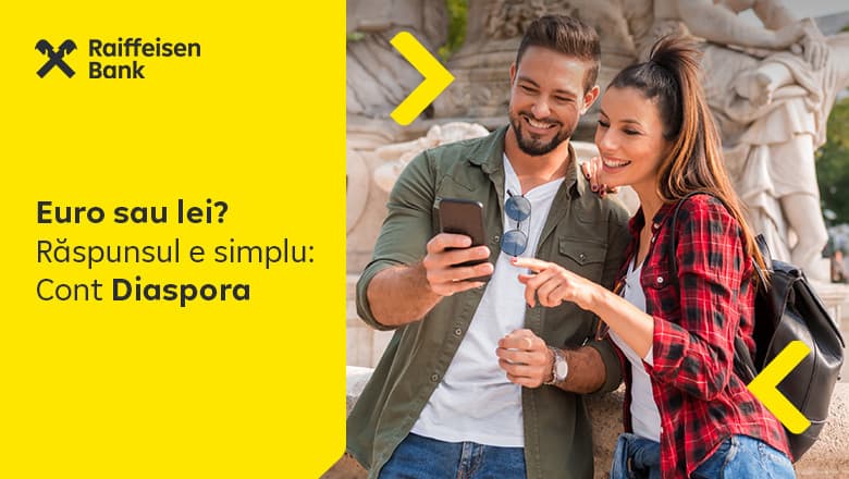 Raiffeisen Bank îşi extinde oferta pentru românii din afara ţării cu noul pachet de cont curent Diaspora