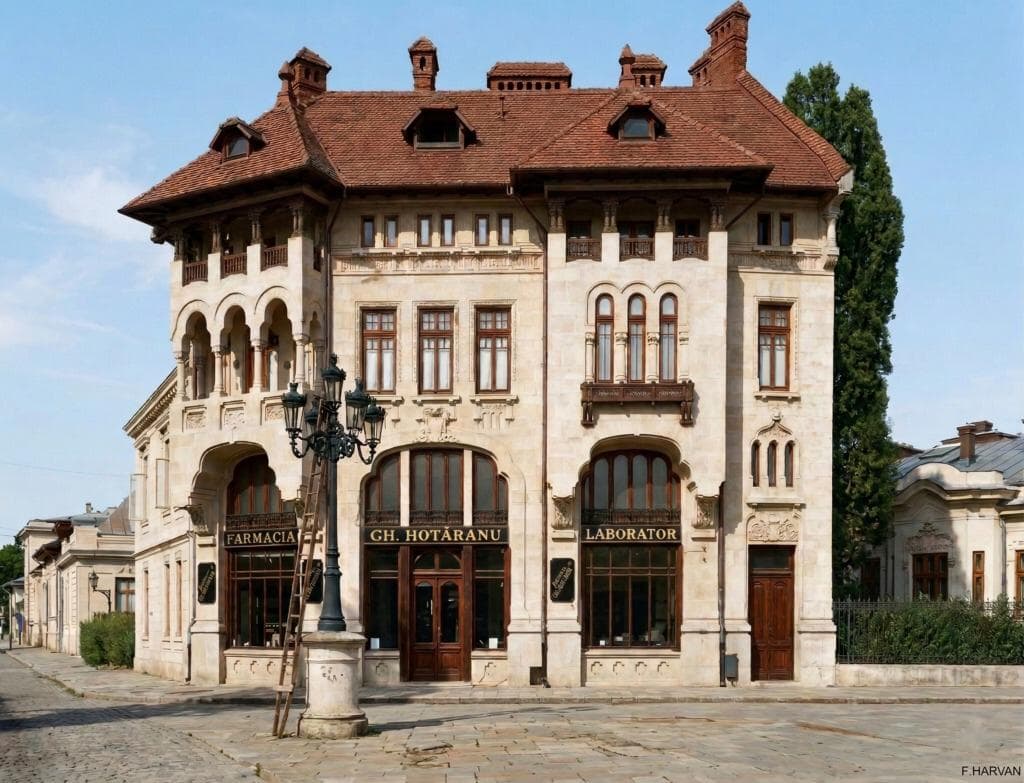 Farmacia Hotăranu revine în viața Bucureștiului. Cu o istorie de peste 100 de ani, monumentul păstrează vitrine elegante, comandate la Viena, și va deveni muzeu