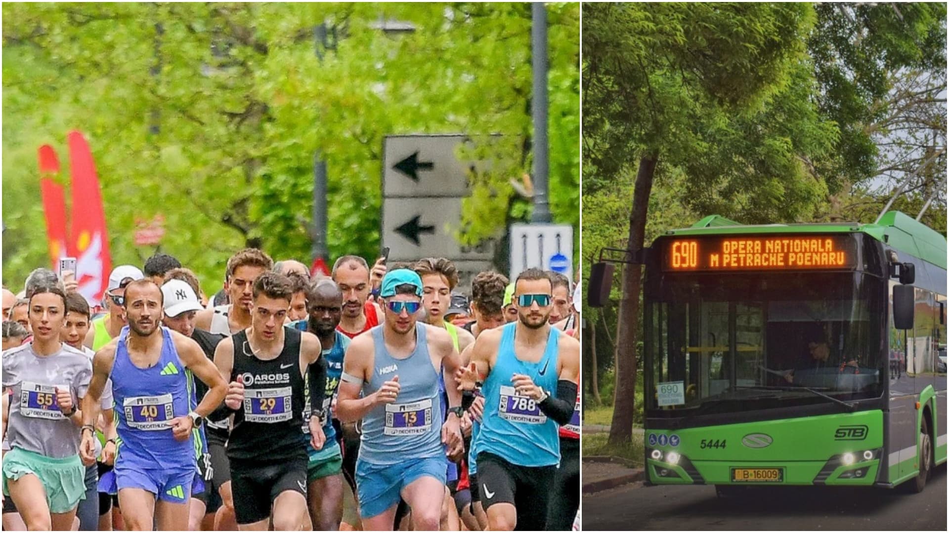 ESENȚIAL | 31 de linii STB sunt deviate și alte 3 apar pentru „Bucharest International Half Marathon” de duminică. Traficul va fi restricționat în mai multe zone ale Capitalei