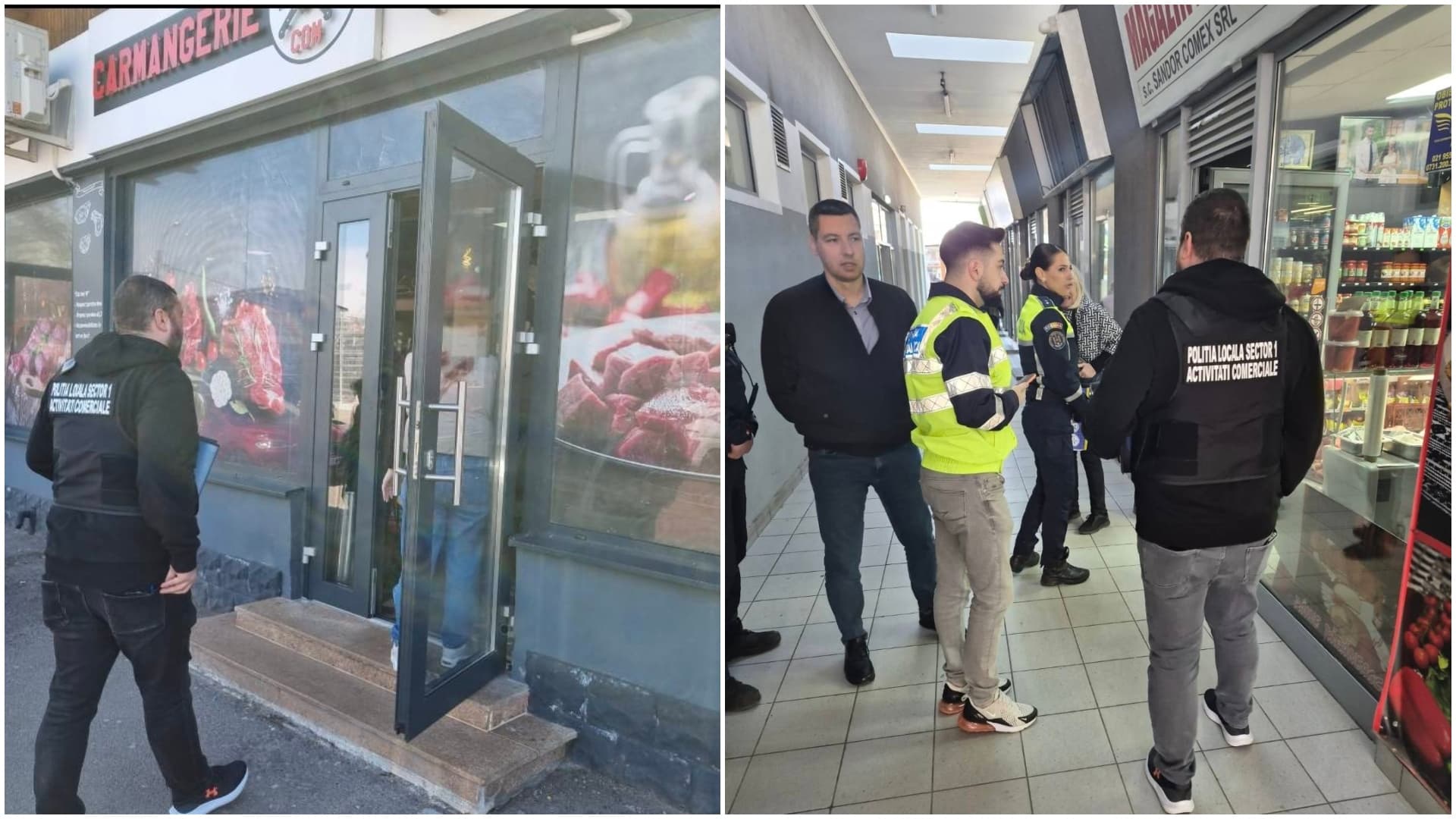 FOTO | Controale în piețele Domenii și 16 februarie. Poliția Locală din Sectorul 1 a dat amenzi de 6.500 lei pentru nerespectarea legislației comerciale