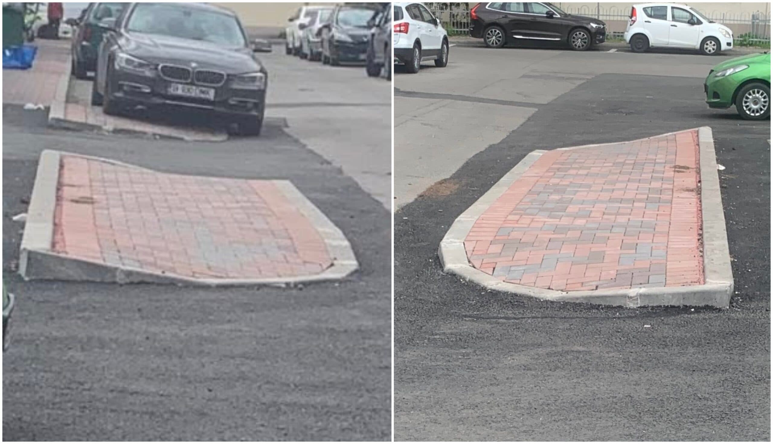 FOTO | Fenomen inexplicabil în Sectorul 3 😮 A apărut o insulă din pavele pe strada Regenerării