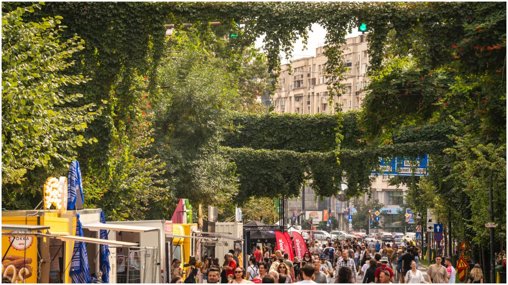 Restricții de circulație pentru Bucharest Street Food Festival, în acest weekend. Se închide un tronson din Șoseaua Kiseleff, Brigada Rutieră anunță rutele alternative