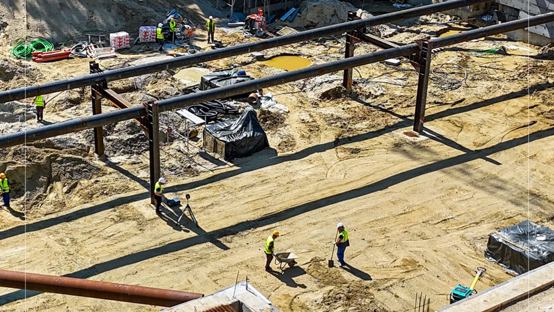 FOTO | Progres pe unul dintre marile șantiere de patrimoniu din București: sediul istoric al Academiei Române. Clădirea de pe Calea Victorie e veche de peste 130 de ani