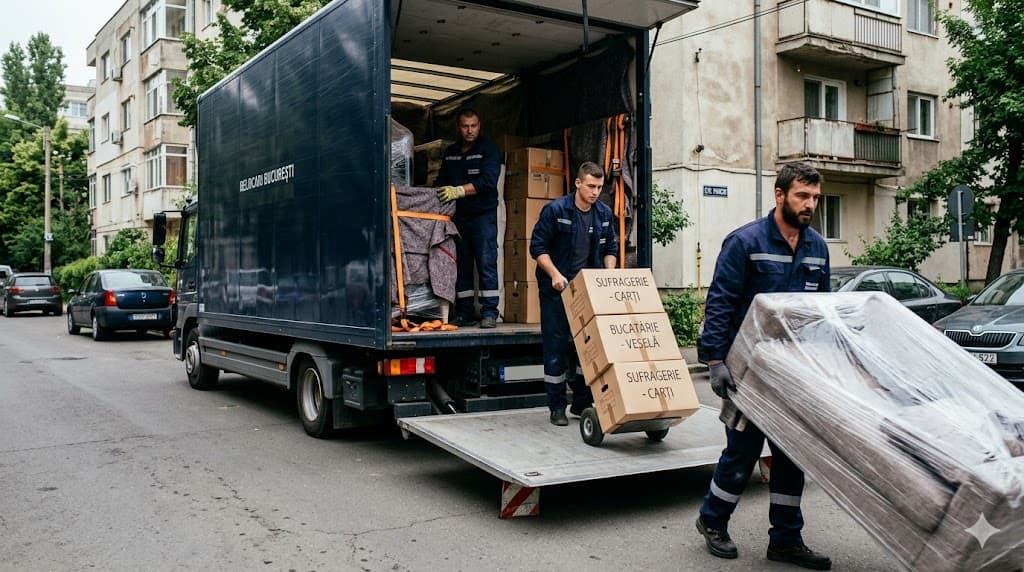 Firme de mutări București 2026: servicii, prețuri și criterii pentru a alege corect (P)