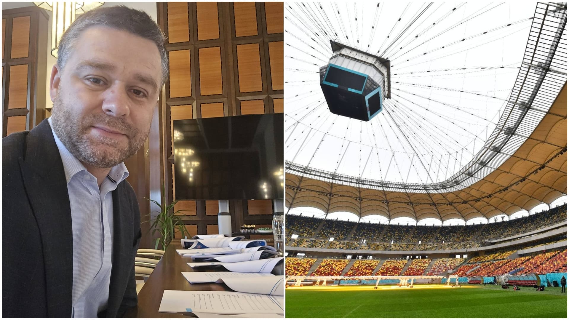 Primarul Ciucu vrea finala UEFA Europa League la București, în 2028. „Am alocat buget pentru reparații. Înlocuim videocubul, vom accesibiliza parcarea de 1.200 de locuri”