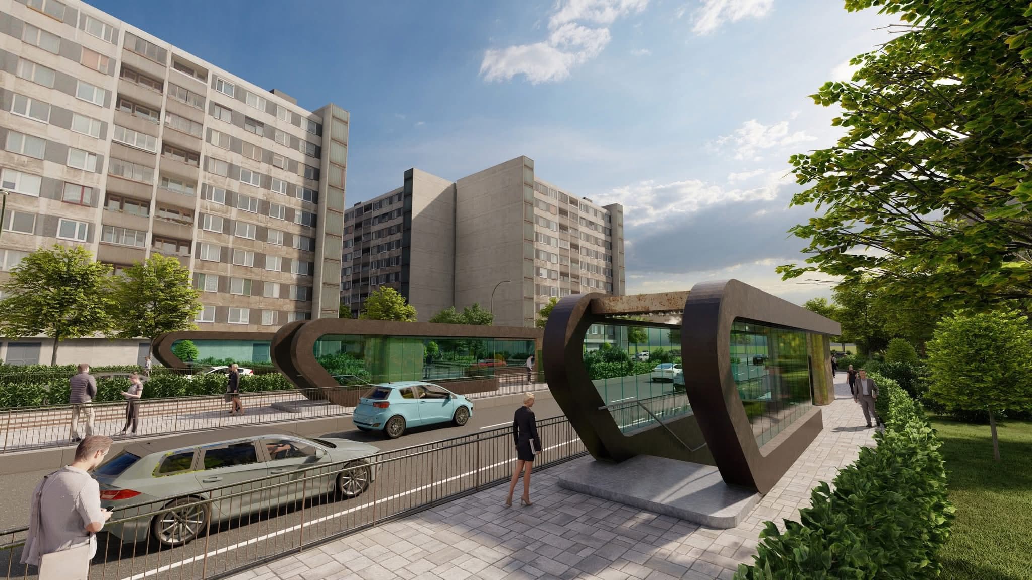 Pasajul pietonal și stația Turda de pe linia de tramvai 41 intră în modernizare. Proiectul prevede lifturi moderne și facilități pentru persoanele cu dizabilități