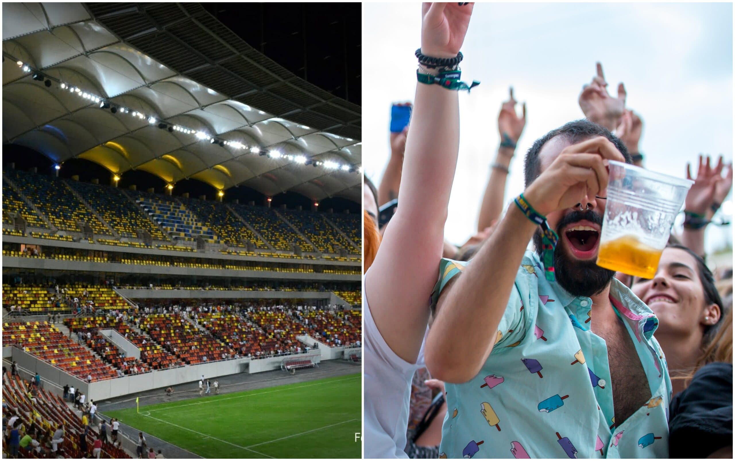 De pe stadioanele cu Dinamo, Rapid și FCSB mai lipsea doar alcoolul. Parlamentul a rezolvat: e ok cu bere în tribune și vin la VIP