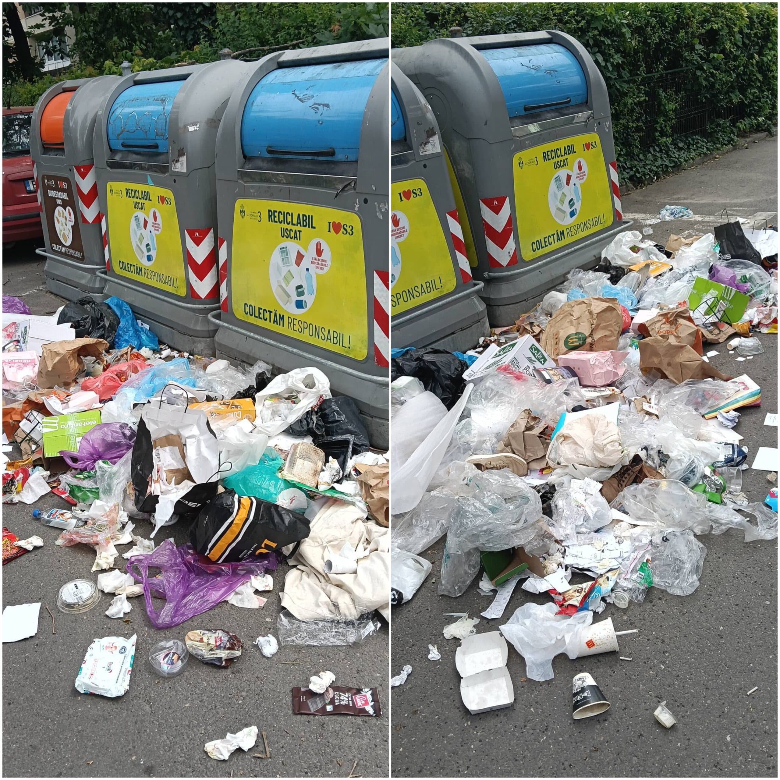 FOTO | Războiul gunoaielor în Sectorul 3: ghene închise, norme europene și noua taxă din 2027