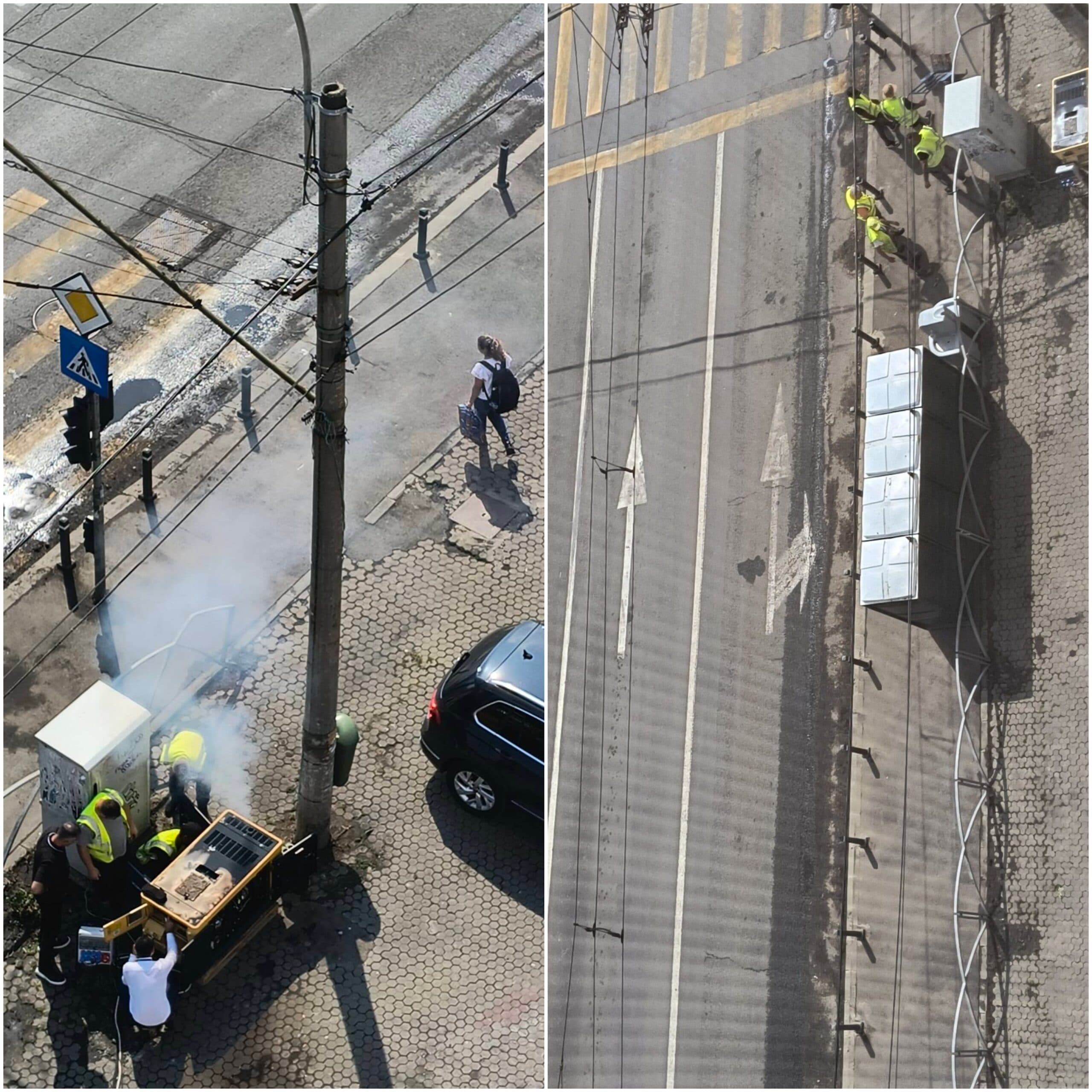 FOTO | Piață volantă, Sector 1. Locatarii din Piața Mureș reclamă fum, zgomot și lipsa consultărilor: ”Pe noi ne-a întrebat cineva?”
