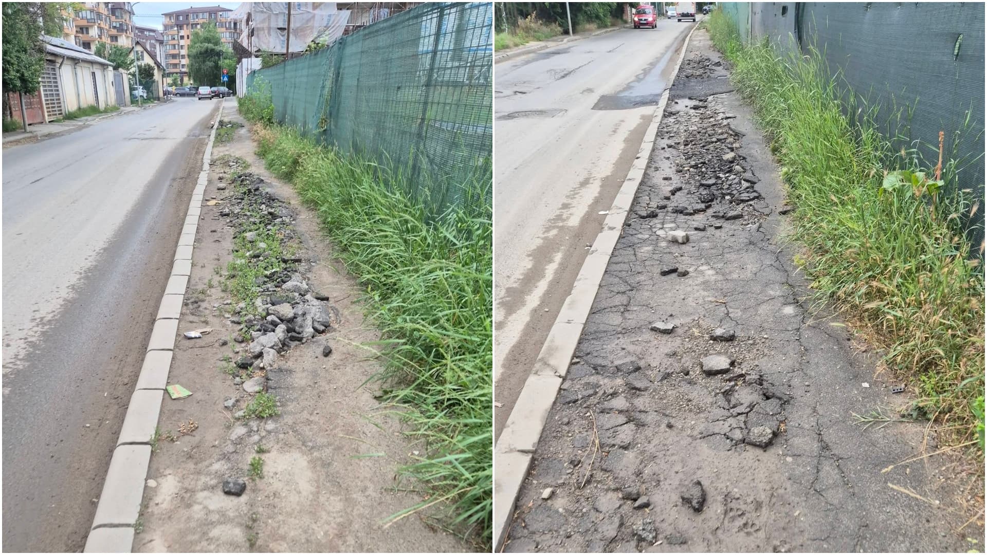 FOTO | Strada din Sectorul 5 care pare invizibilă pentru PMB. Bucureștenii se întreabă câte sesizări să mai facă ca să primească un răspuns