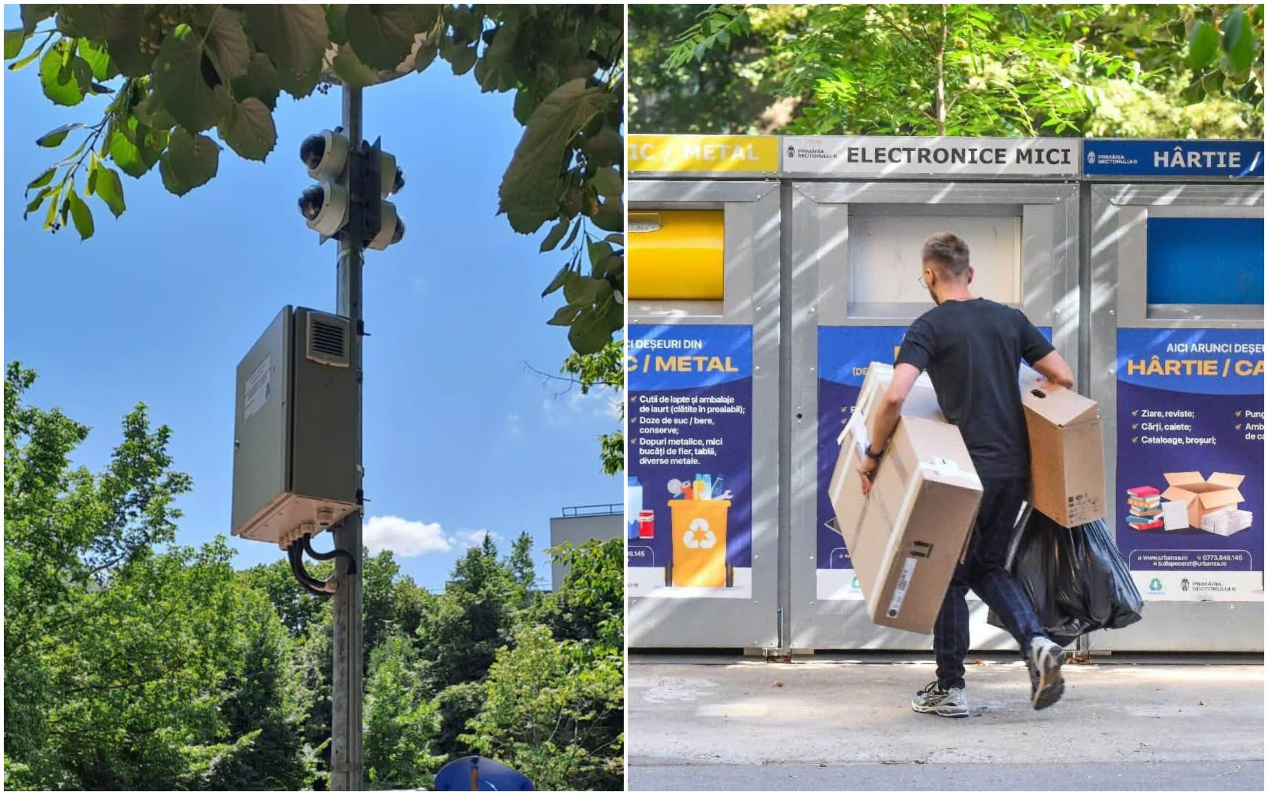 Big Brother îi supraveghează pe bucureștenii din parcurile din S6. „Nu lăsa gunoiul acolo!” sau asemenea replici s-ar putea auzi din boxele de pe stâlpi când nu te-aștepți