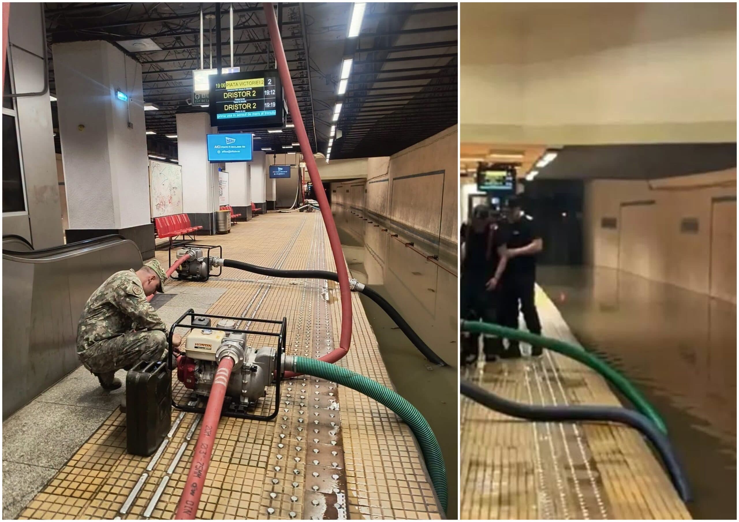 Soluția care ar putea păzi metroul din București de dezastre precum inundațiile din Piața Victoriei. Batardouri mobile – ce sunt și cum funcționează
