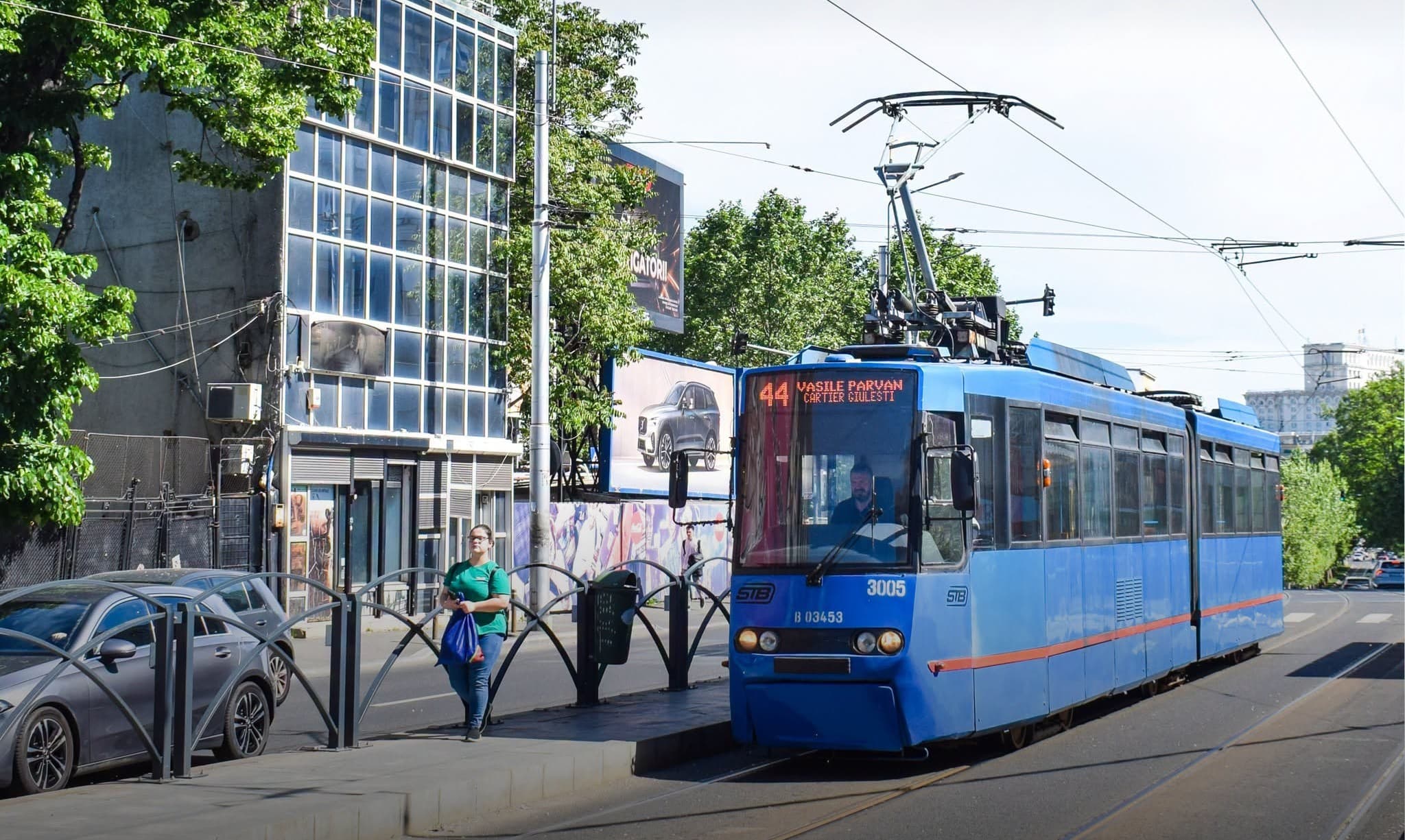 HARTA | Încep lucrările de reabilitare a căii de rulare a tramvaielor de pe Dinicu Golescu. De azi, 10 linii STB sunt reorganizate, două stații sunt suspendate