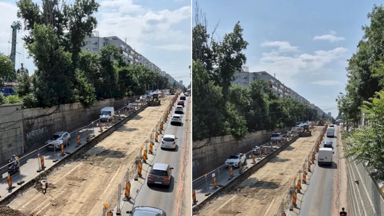 Un bucureștean are o soluție pentru blocajele de la Pod Constanța și a făcut petiție la Brigada Rutieră. Descrie varianta și argumentează cu un model din alt oraș