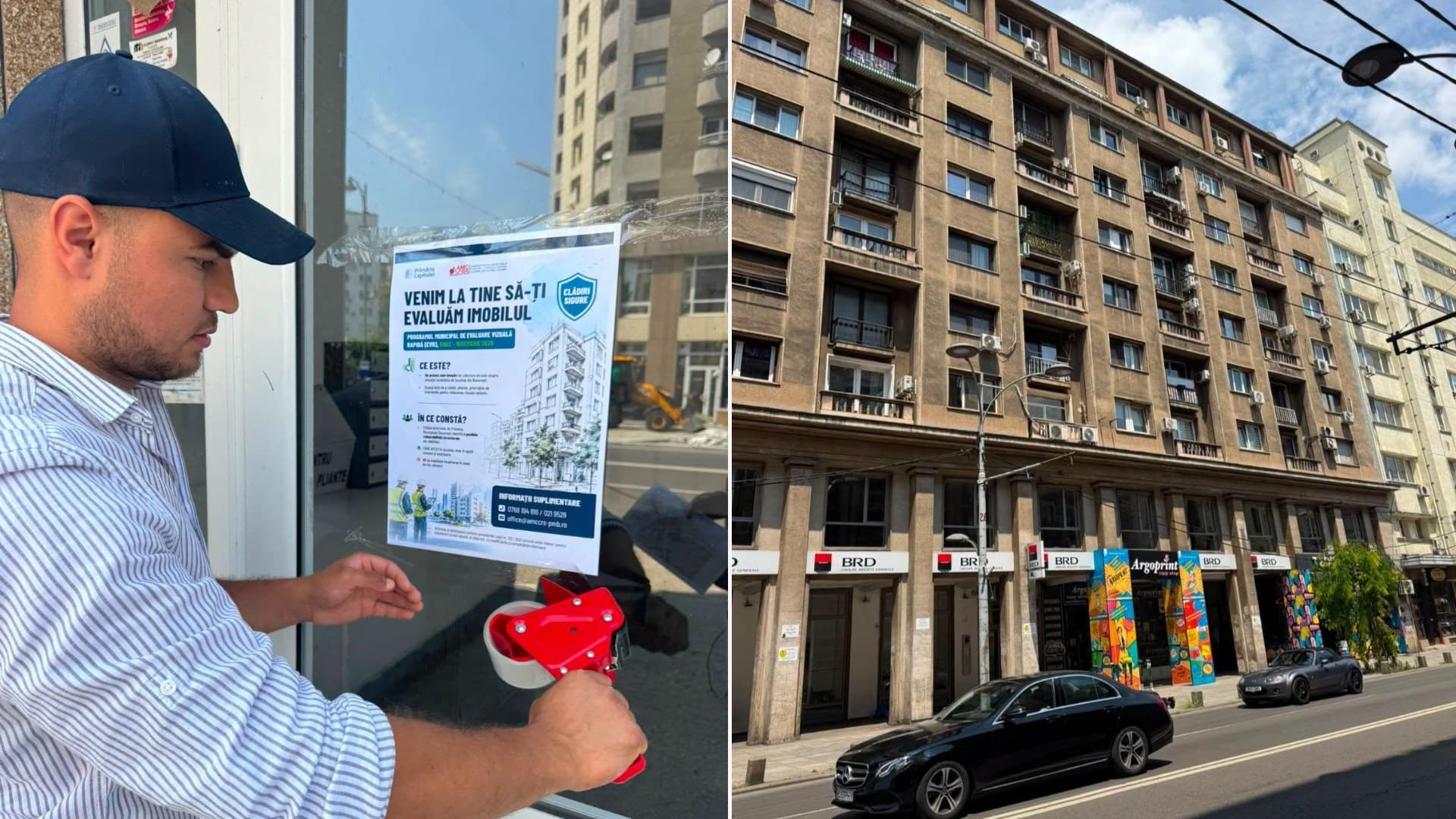 AMCCRS a început verificările la starea structurală a clădirilor din centrul Bucureștiului. E un prim pas pentru realizarea unei hărți a riscului seismic din oraș