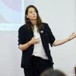 INTERVIU Ana Maria Brânză, campioană olimpică la scrimă: Mergem cu foști sportivi olimpici în școli și le povestim elevilor despre valorile olimpice / Indiferent că ești pe prima treaptă a podiumului, indiferent dacă ai eșuat și nu ți-ai îndeplinit obiectivul, a doua a zi o iei de la capăt, de la munca de jos