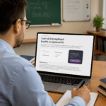 Scenariu de lecție în câteva minute cu ajutorul inteligenței artificiale. Exemplu practic prezentat profesorilor într-un webinar, pe 30 iunie, de la 17:00 / Înscrieri deschise, participare gratuită, locuri limitate