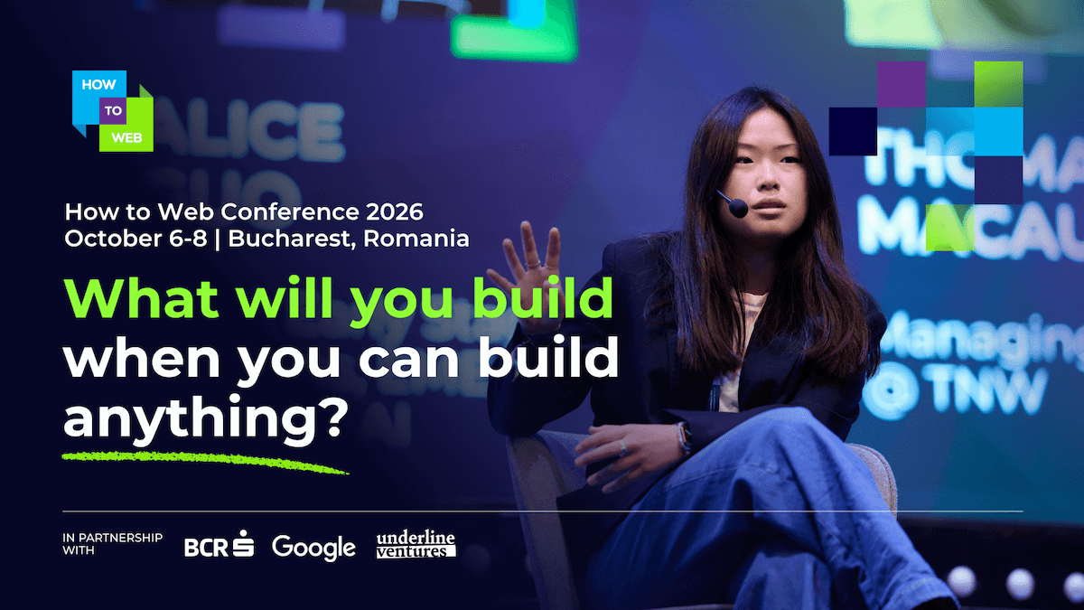 How to Web 2026 to bring OpenAI, Meta, Google and Stripe leaders to Bucharest in October