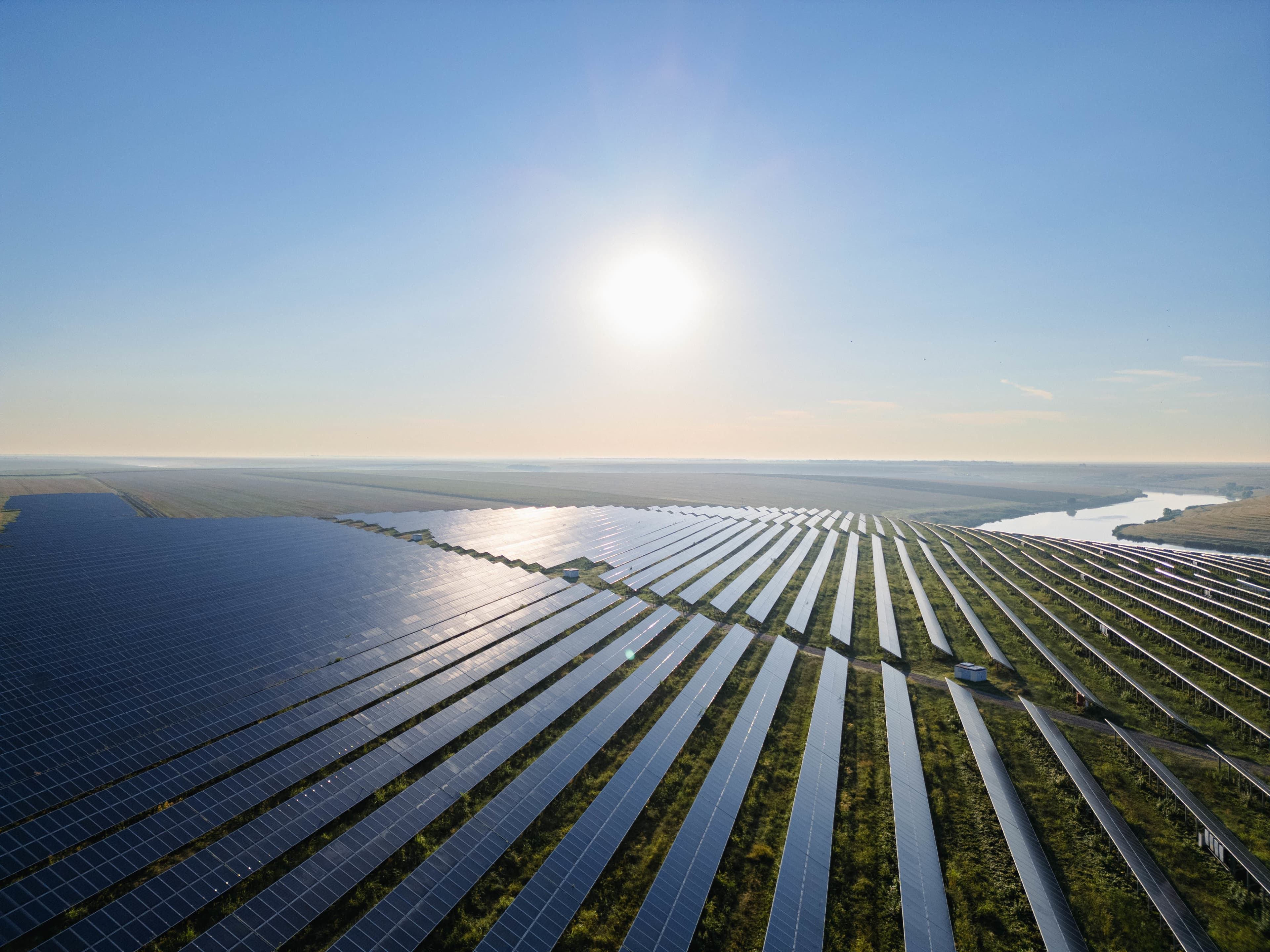 Investiție în România. Un dezvoltator olandez ridică unul dintre cele mai mari proiecte de energie solară din România, în Argeș