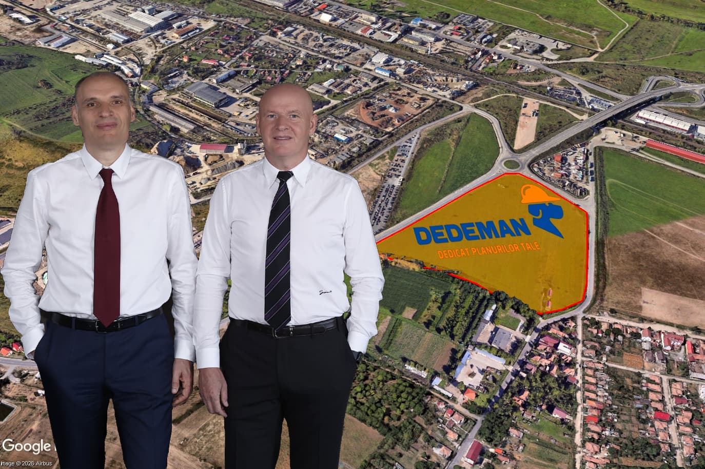 FOTO Frații Pavăl (Dedeman), tranzacție cu un milionar belgian: Pregătesc un magazin Dedeman și o galerie comercială lângă aeroportul din Cluj