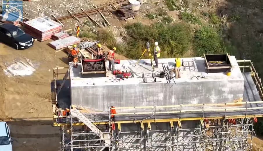 VIDEO Tronson de autostradă gata să fie deschis pe Sibiu-Pitești de austrieci