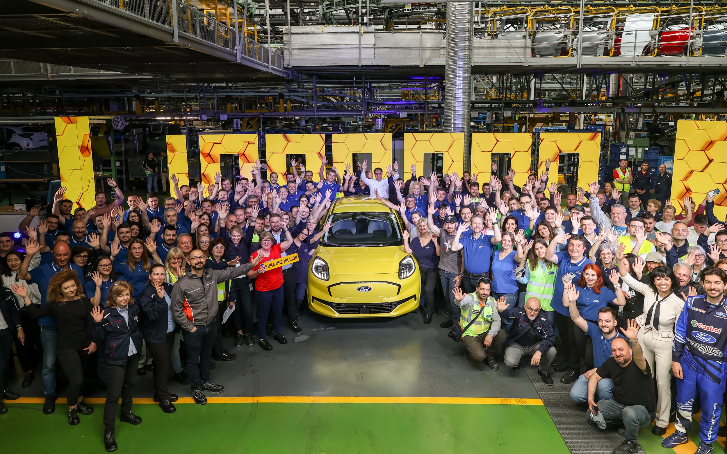 FOTO Bornă istorică la Ford Otosan Craiova: 1.000.000 de vehicule Ford Puma produse în România