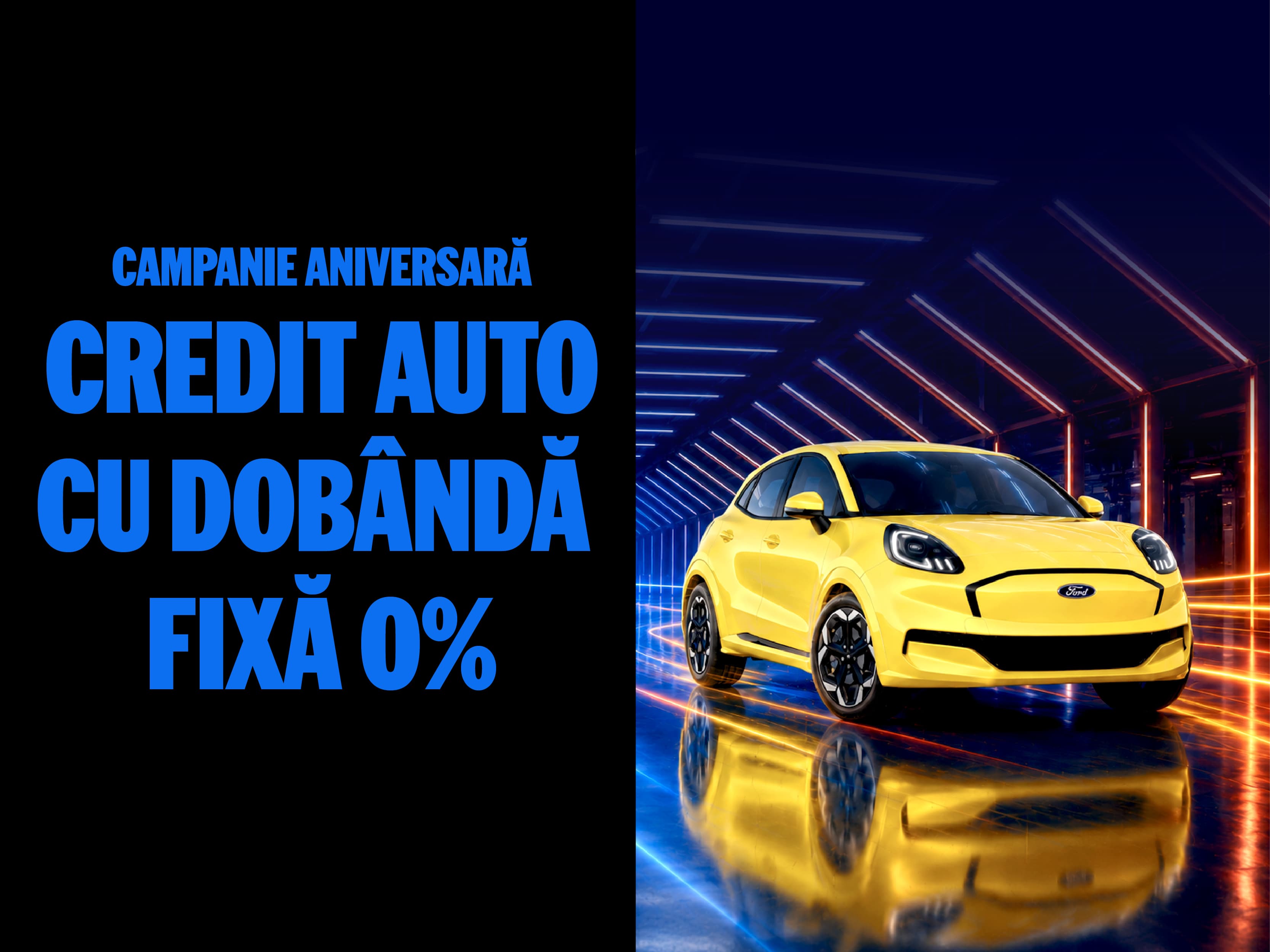 (P) Bornă istorică: 1 milion de Ford Puma produse în România! Ford și UniCredit Consumer Financing: credit cu dobândă fixă 0%*