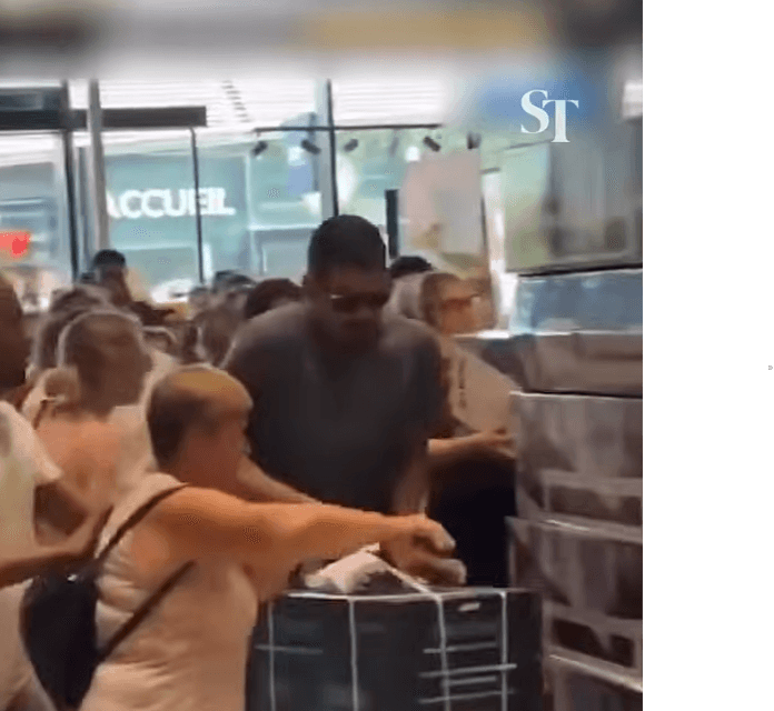 VIDEO Bătaie în magazin pe ventilatoare în plină caniculă, în Franța