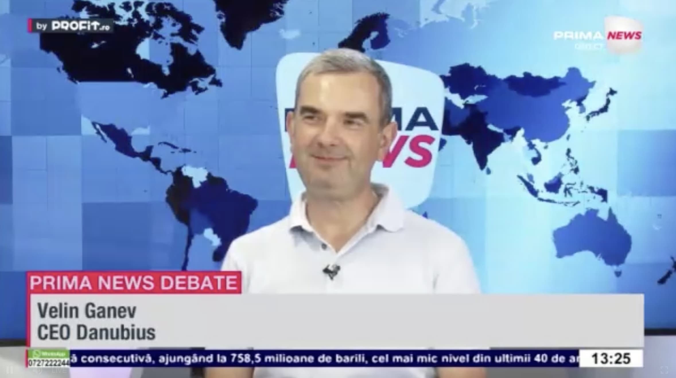 VIDEO Platformǎ care digitalizeazǎ bonurile fiscale și casele de marcat. Velin Ganev, CEO Danubius Exim: Oferă vizibilitate în timp real asupra a tot ceea ce fac casierii, punctele de lucru și firmele pe care comerciantul le administrează