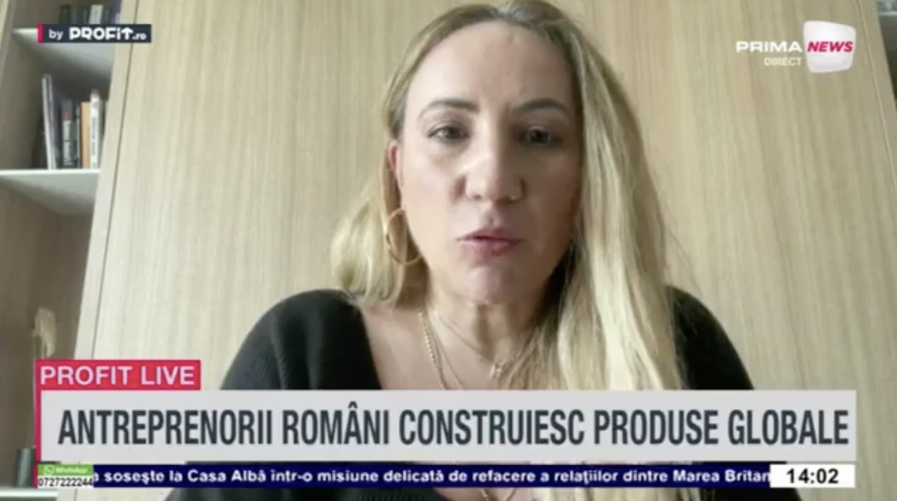 VIDEO Companiile mici pot deveni 80% AI. Roxana Voicu, co-fondatoare Equalys Global: Primul pas este să-și aranjeze datele, pentru că AI-ul nu face decât accelereze haosul - Profit.ro Live TV