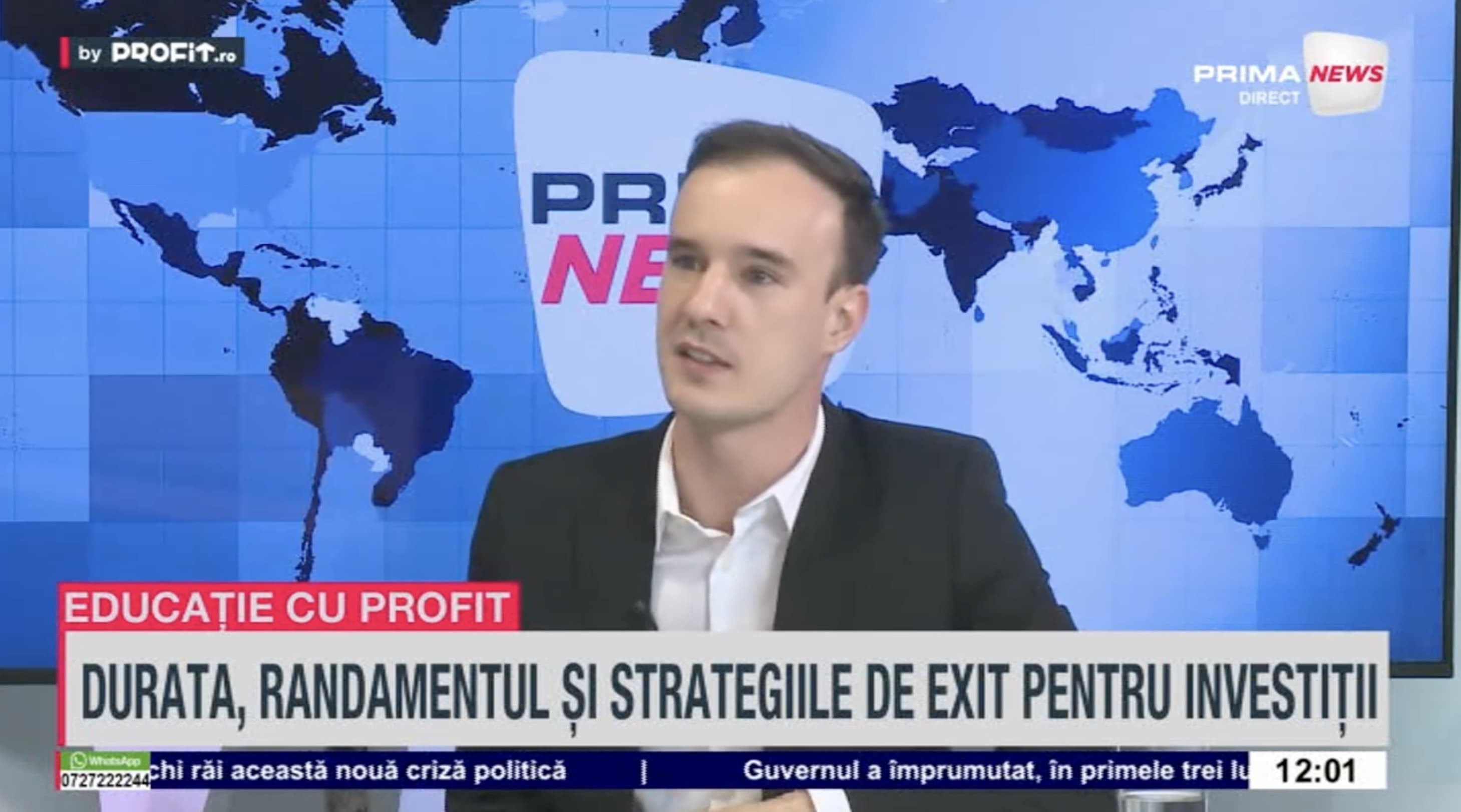 VIDEO O investiție a unui fond de private equity e ca o căsătorie. David Masculic, Morphosis Capital: Pentru fiecare investiție analizăm aproximativ 300 de companii. Golden standard este să multiplicăm banii de 3 ori în 5 ani - Profit.ro Live TV Educație