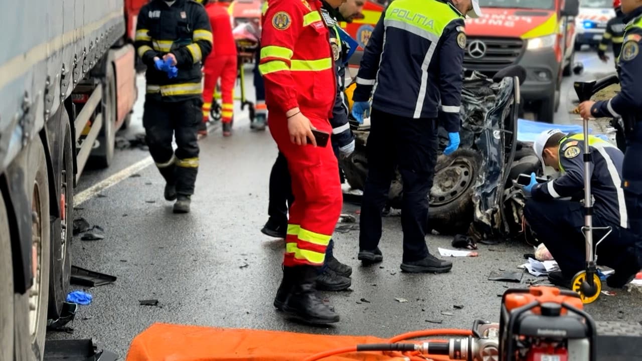 Filmul accidentului cu 5 morţi din Cluj. Toate victimele sunt rude, iar şoferul împlinea 39 de ani marţi