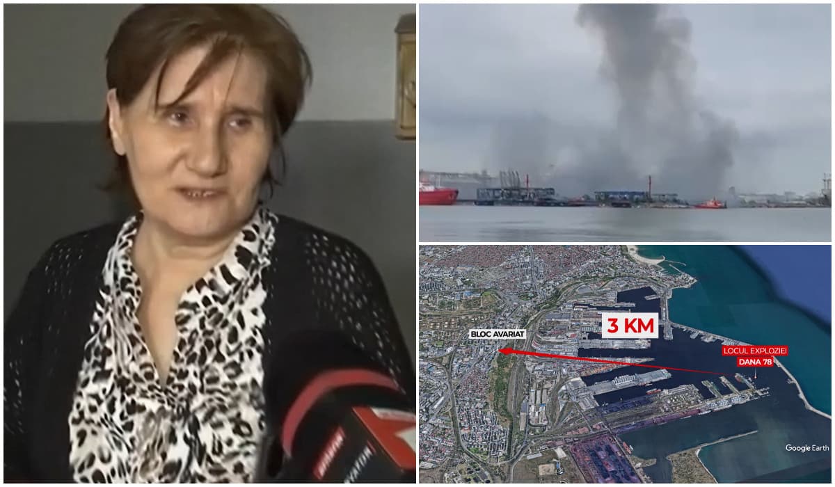 Martorii spun că explozia din Portul Constanţa s-a auzit până în Agigea: "De acum ne aşteptăm la orice"