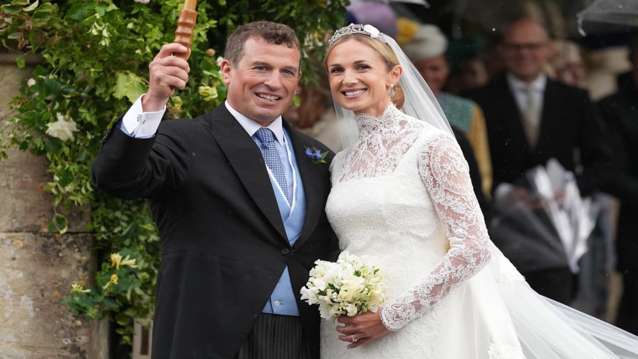 Nuntă regală în Marea Britanie. Nepotul Regelui Charles s-a căsătorit cu o asistentă medicală