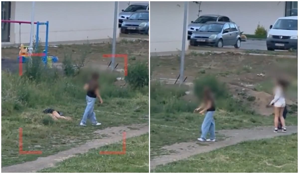 "Vă rog, ajutaţi-mă". Tânără din Cluj, abandonată de prietene după ce se prăbuşeşte pe gazon în plină zi