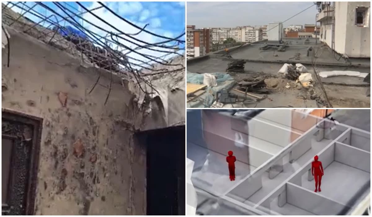 Cum arată azi blocul din Galaţi lovit de Rusia cu drona. Cele 2 victime s-au mutat definitiv în alt apartament